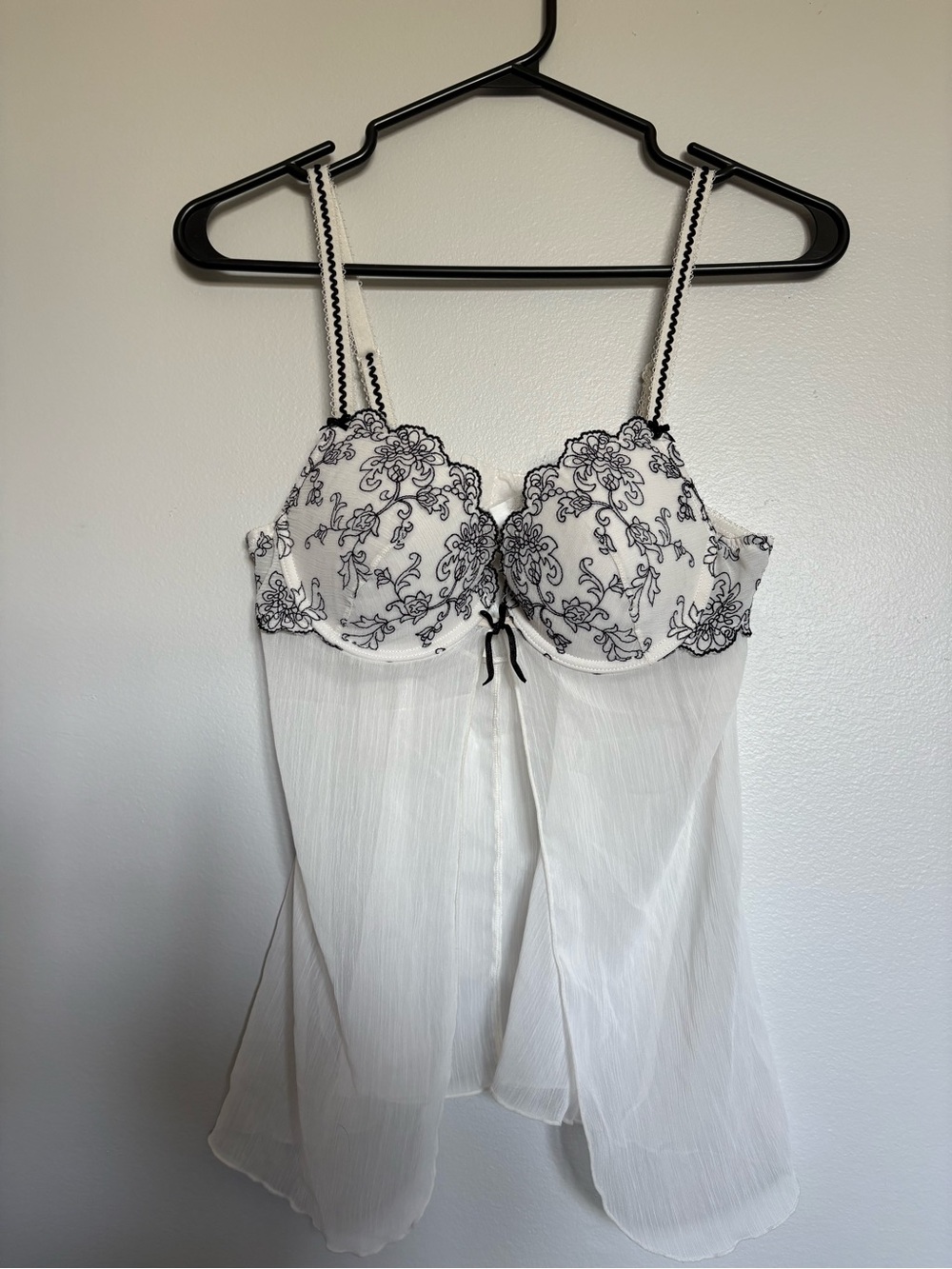 babydoll sheer tank top